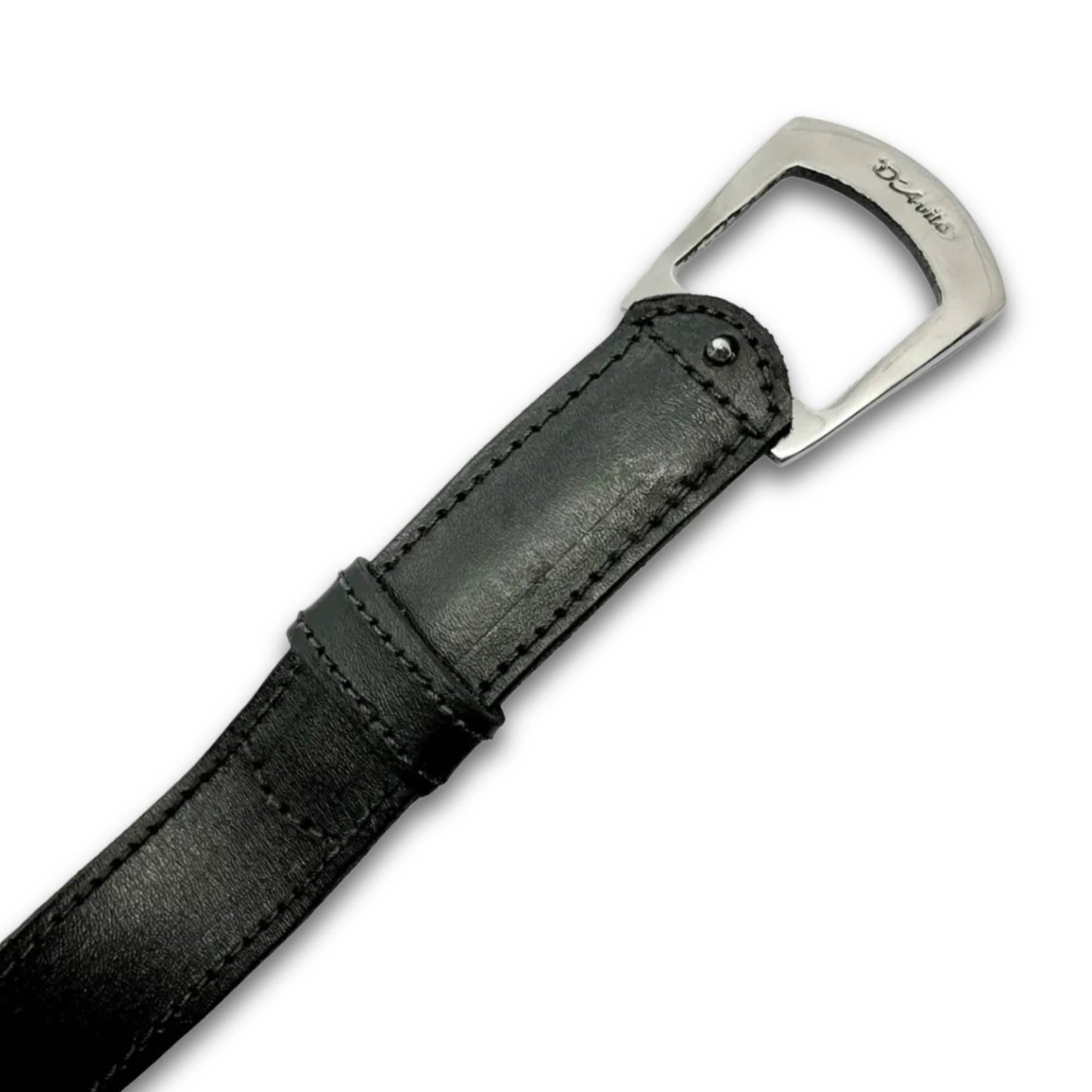 Cinto Tático em couro legítimo - Preto