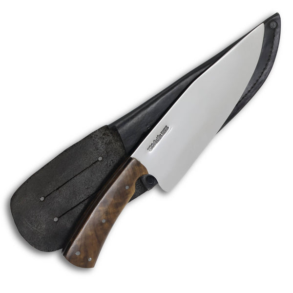 Faca Big Chef Pro 8'' em Aço Inox, cabo em Madeira, Polido