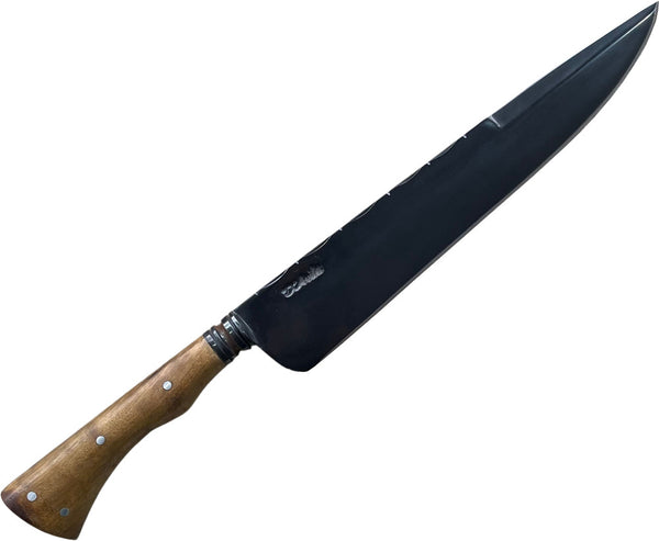 Faca Churrasco D'Avila 10" em Aço Carbono, Cabo em Madeira, Fosfatizado