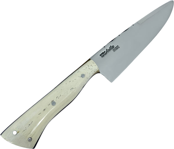 Faca Churrasco D'Avila 6" em Aço Inox, Cabo em Osso, Polido