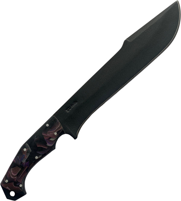 Facão Selva 10" em aço carbono, cabo em micarta, eletrostático